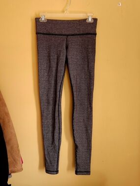 lululemon athletica Charcoal Heather High-Rise Leggings